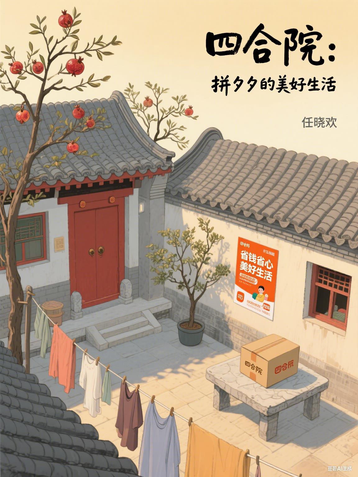 四合院完整房屋图片