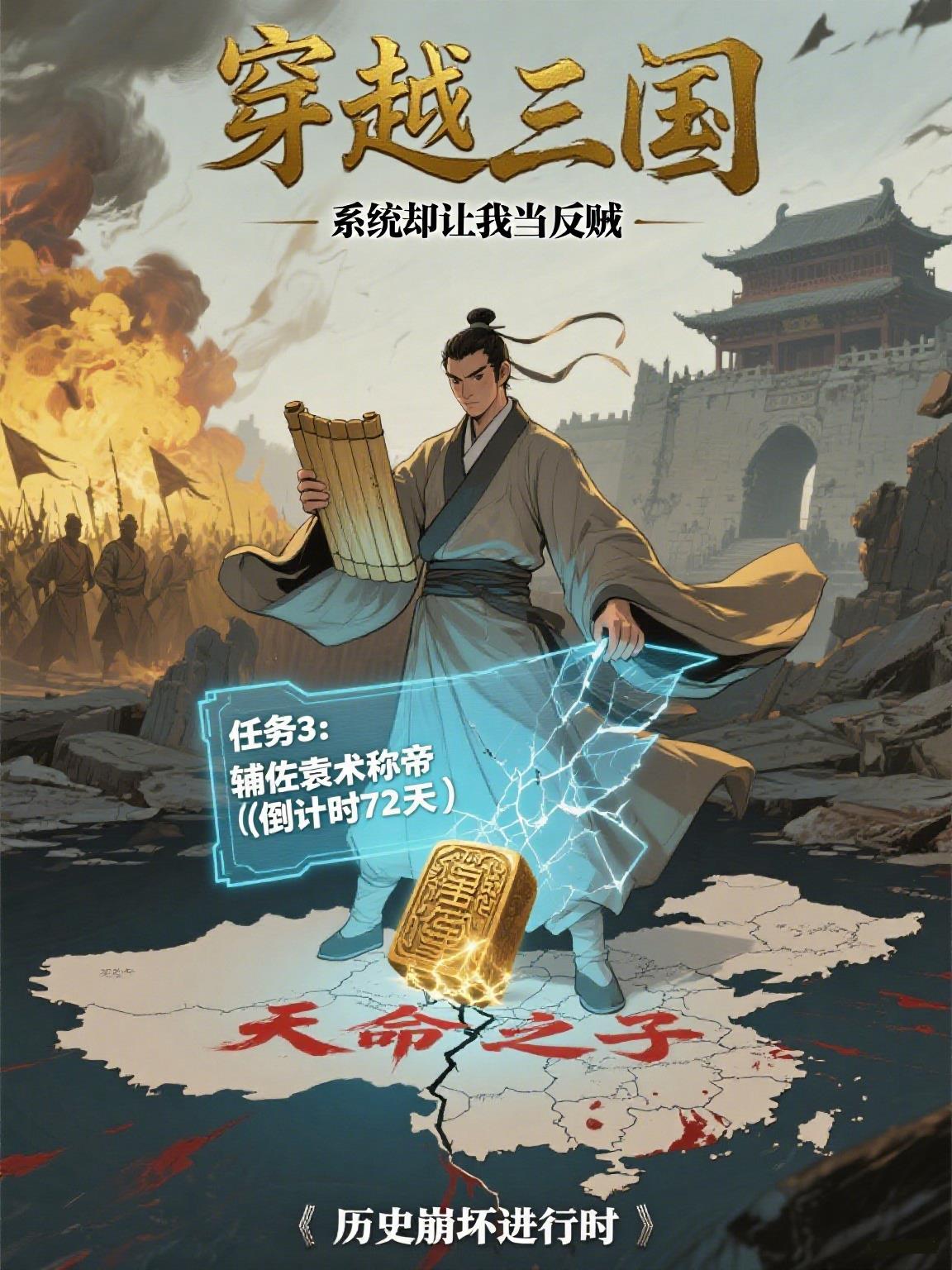 穿越三国获得系统一口气看完
