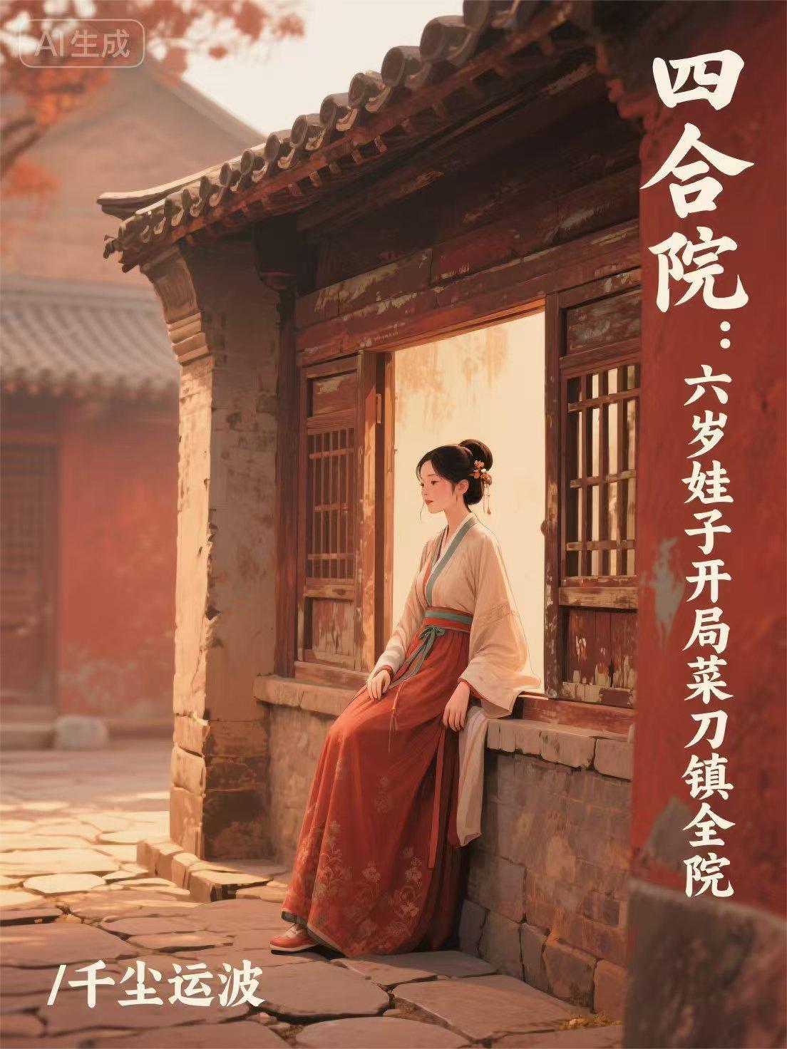 四合院六岁娃子菜刀镇全院