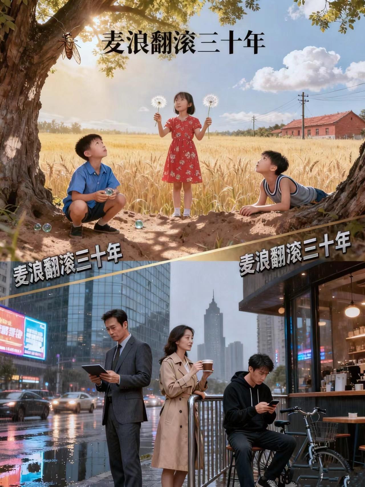 麦浪翻涌