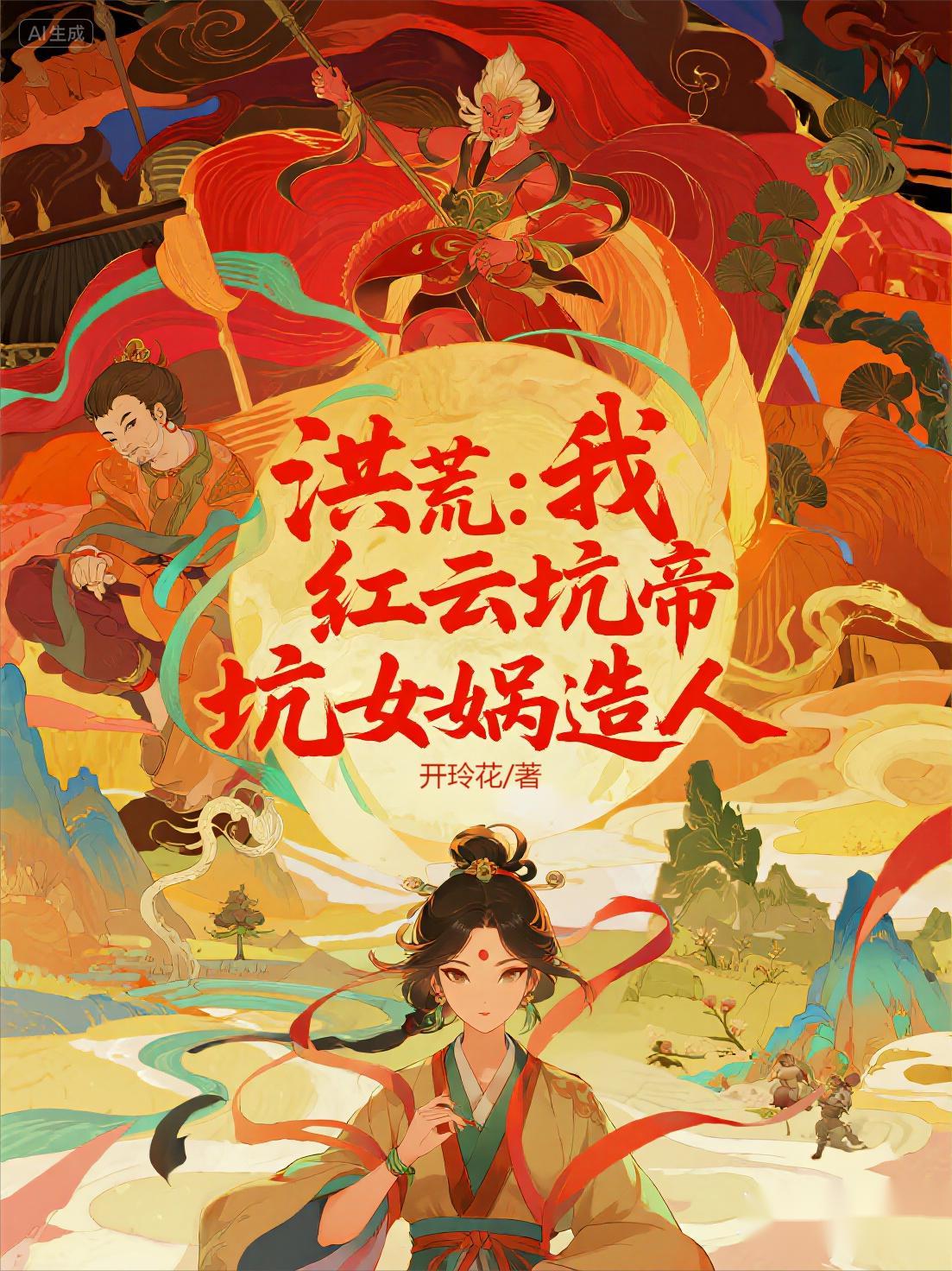 洪荒女娲和红云