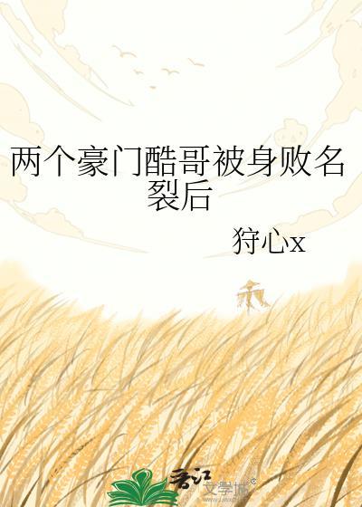 两个豪门酷哥被身败名裂后晋江
